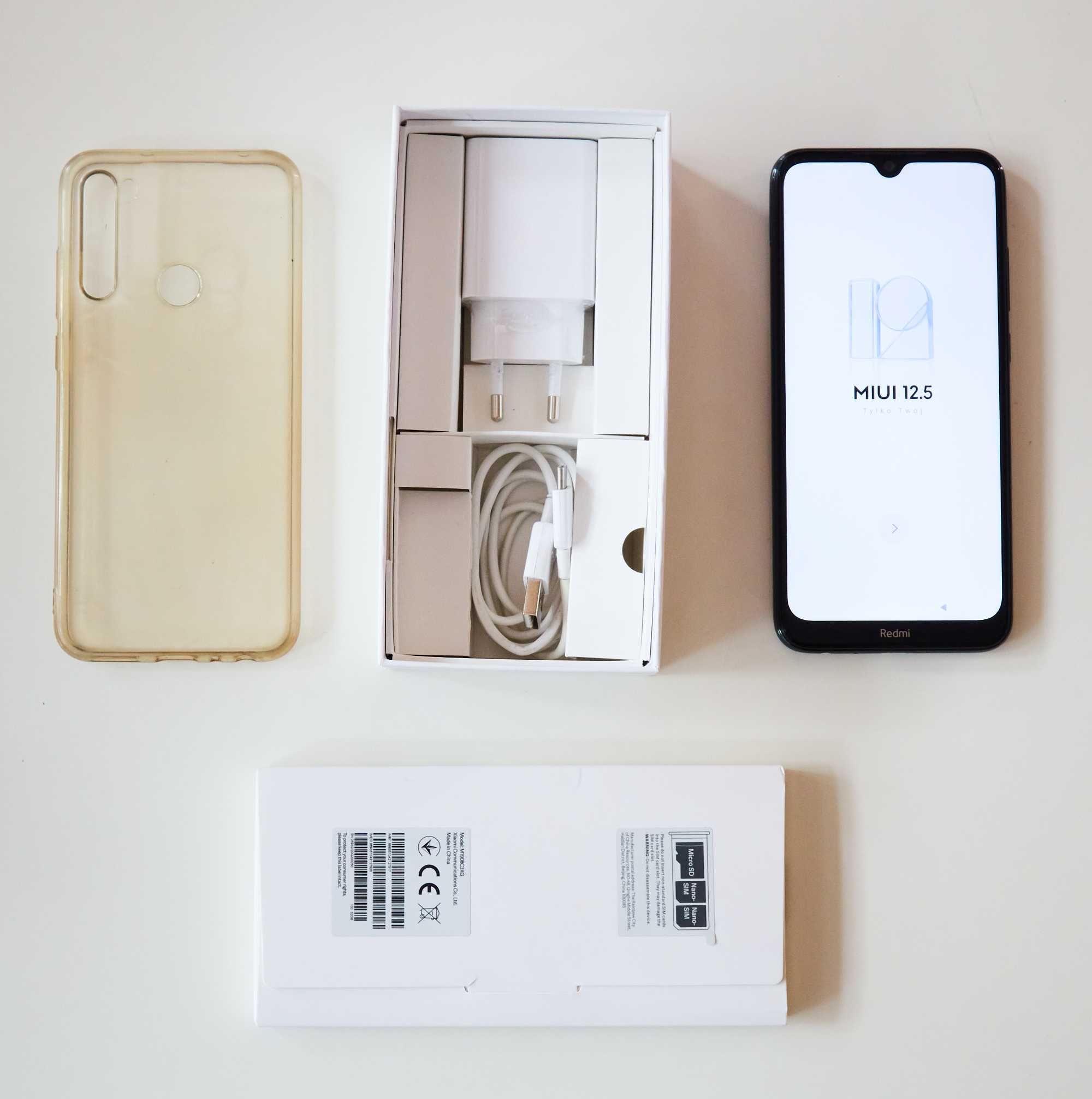 Redmi Note 8T w znakomitym stanie, cały komplet fabryczny
