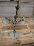 retro sufitowa stylowa metalowa lampa 3 ramienna 55zł