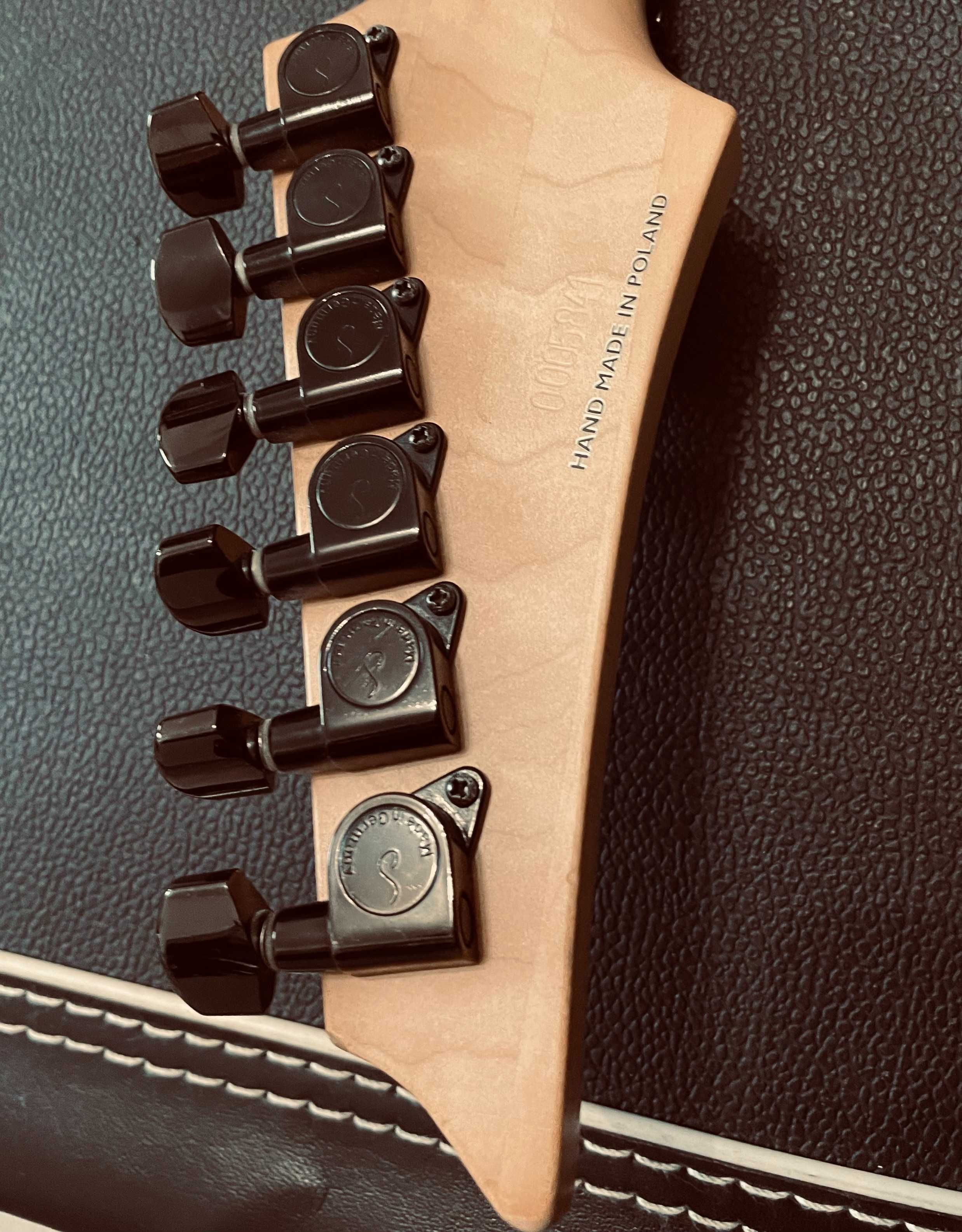 gitara lutnicza Witkowski superstrat  schaller, seymour duncan