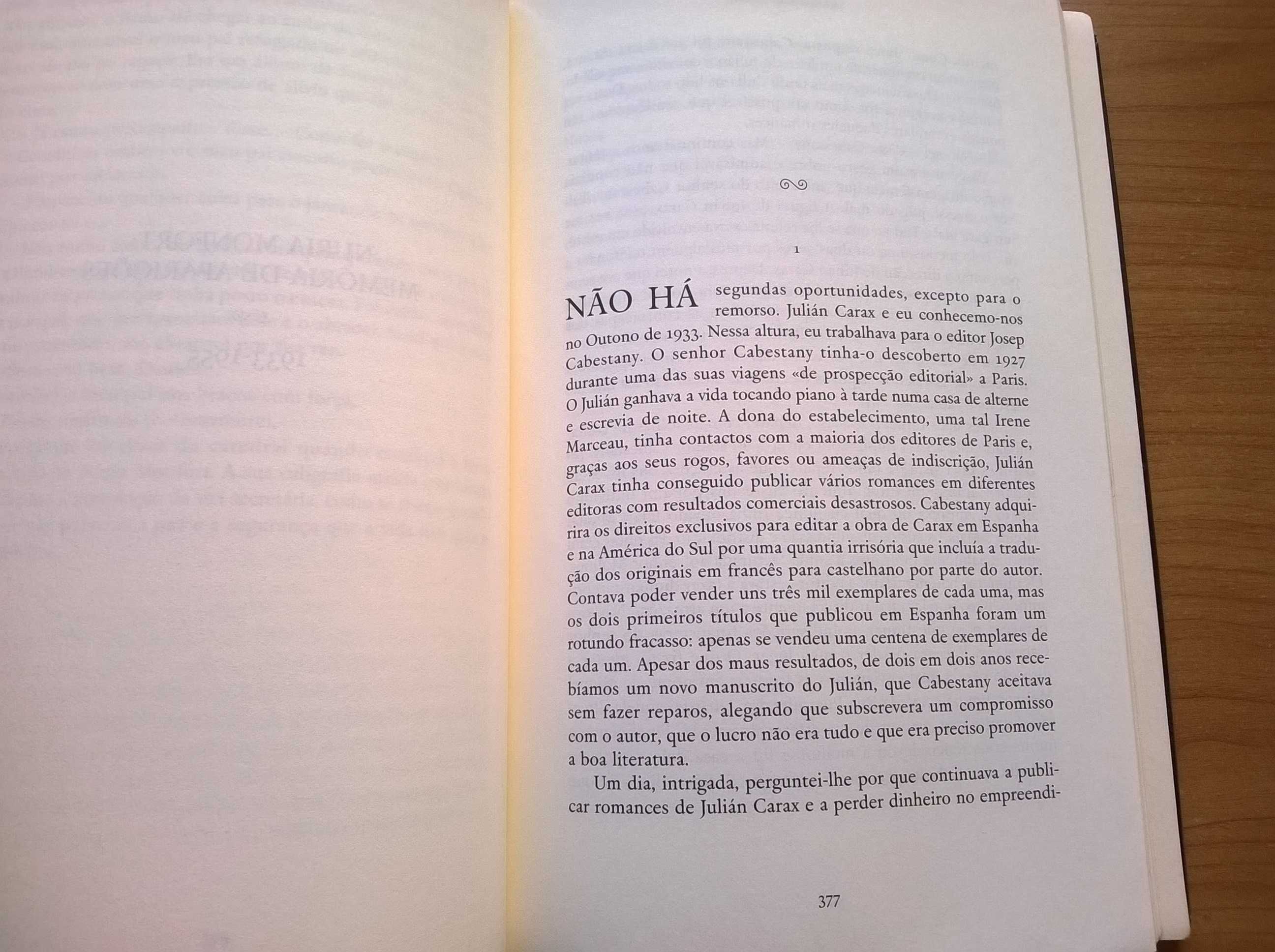 A Sombra do Vento - Carlos Ruiz Zafón