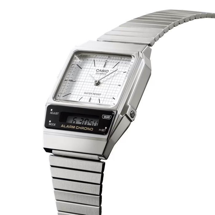 Zegarek Unisex Casio Vintage Dual Time Aq-800E-7A + Box