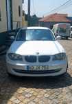 AUTOMÓVEL BMW série 118 cor Branca de 5 lugares