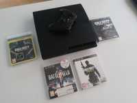 Konsola PlayStation 3 320GB BDB stan z padem i grami ps3