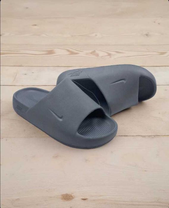 Шльопки найк, сіри шльопанці, гарни та зручна обувь 42 розмір
