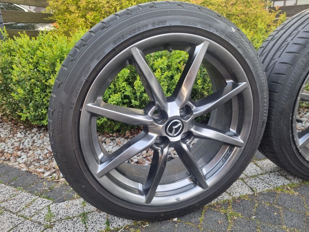 Mazda mx5 ND felgi 4x100 oryginalne koła 17"