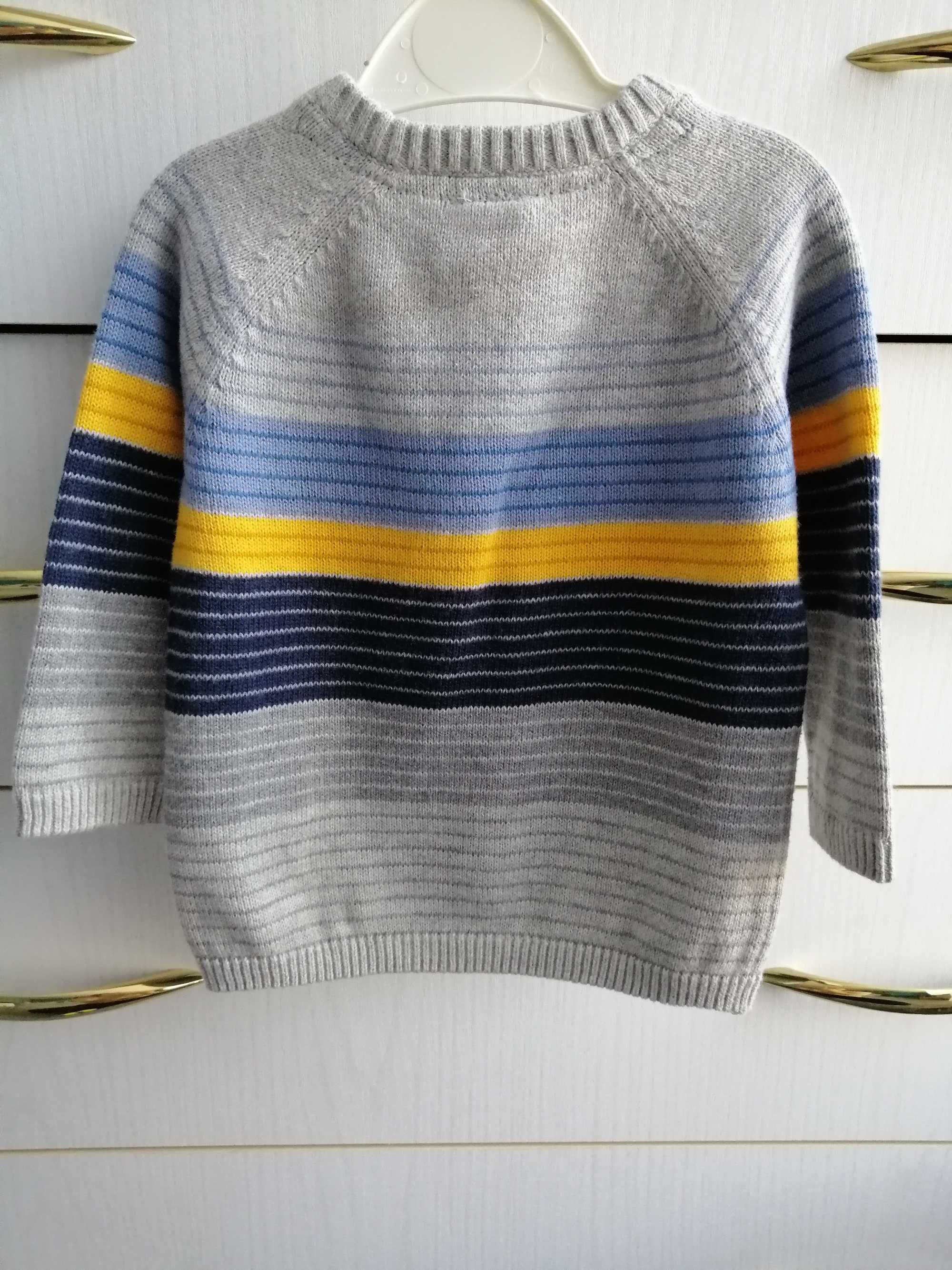 Sweter chłopięcy H&M rozm.68