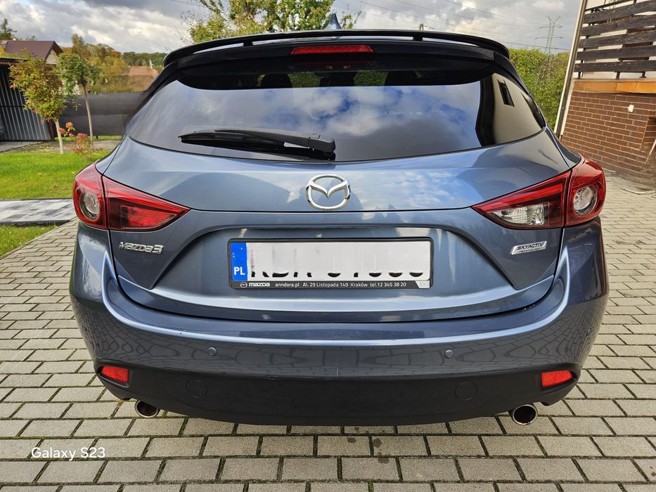 Mazda 3 2014r., 2.0 Benzyna, Polski Salon, Bezwypadkowa