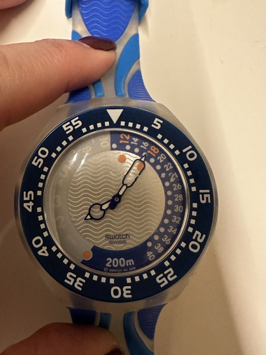 Relógio Swatch desportivo - de coleção