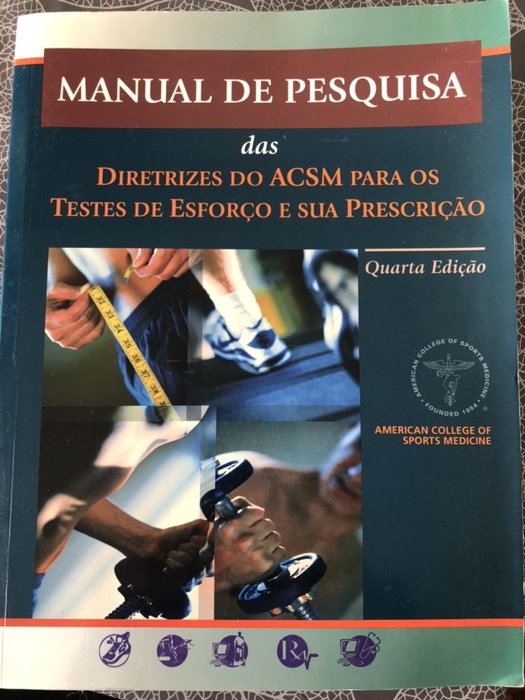 ACSM - manual de pesquisa das diretrizes do acsm para os testes de esf