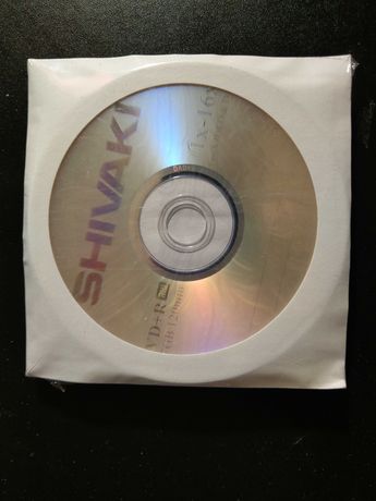 DVD-R 4,7 GB czyste w kopercie marki Shivaki - zestaw 10 szt.