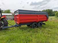 Przyczepa tandem 14ton skorupa