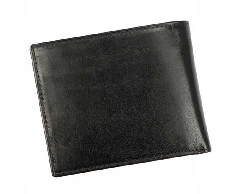 Portfel skóra naturalna czarny Pierre Cardin TILAK51 8805 ttst210