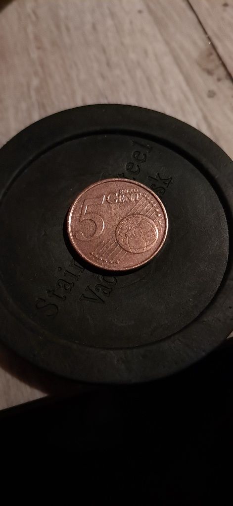 Moneta 5 Euro Cent z 1999 roku