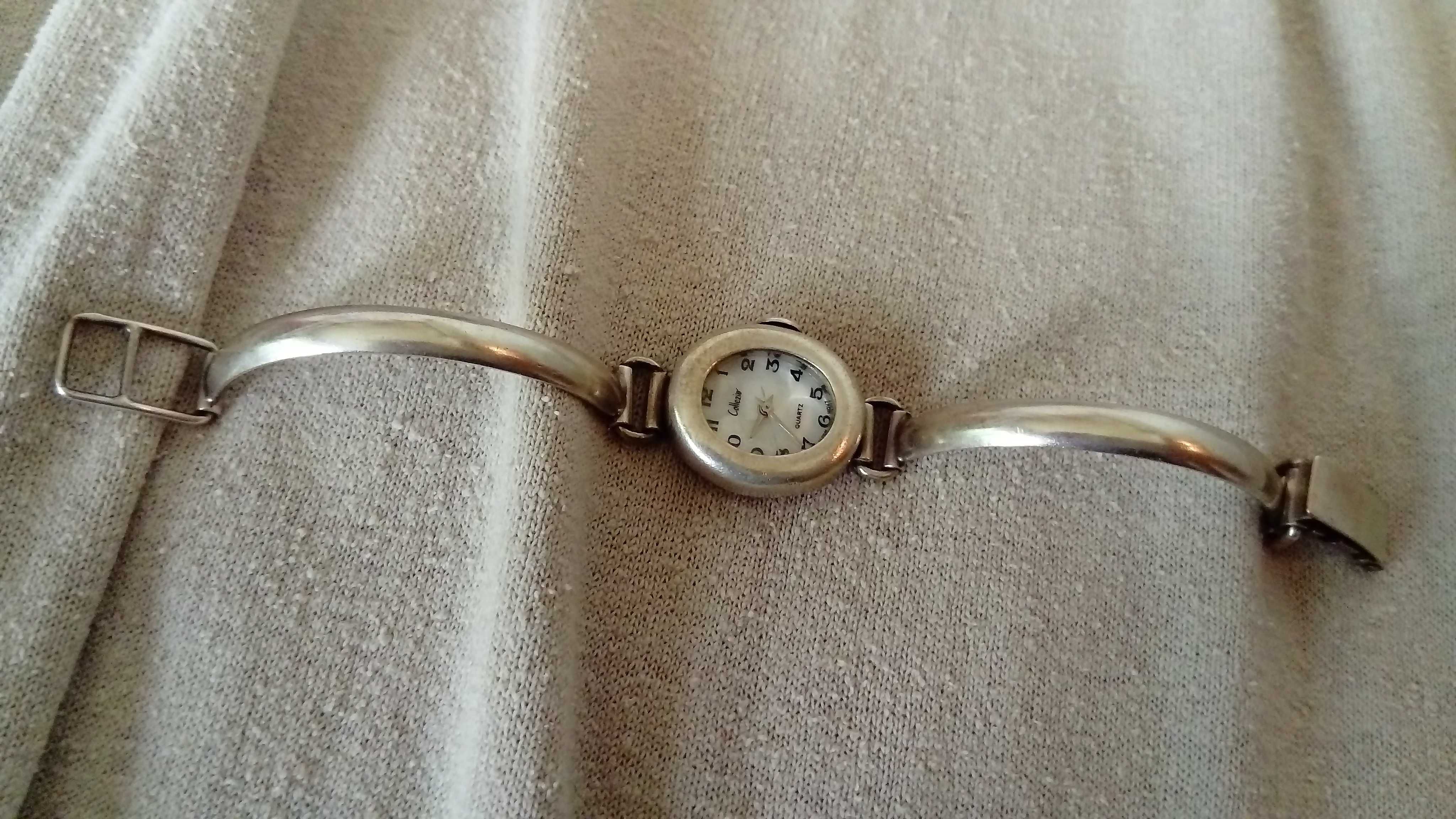 Srebrny damski zegarek