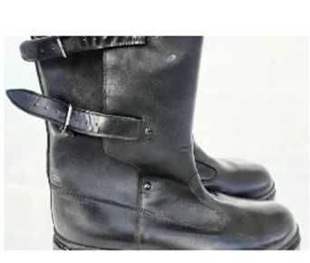 BUTY SAPERKI oficerki, skutery, SKÓRZANE, rozmiar 42. NOWE
