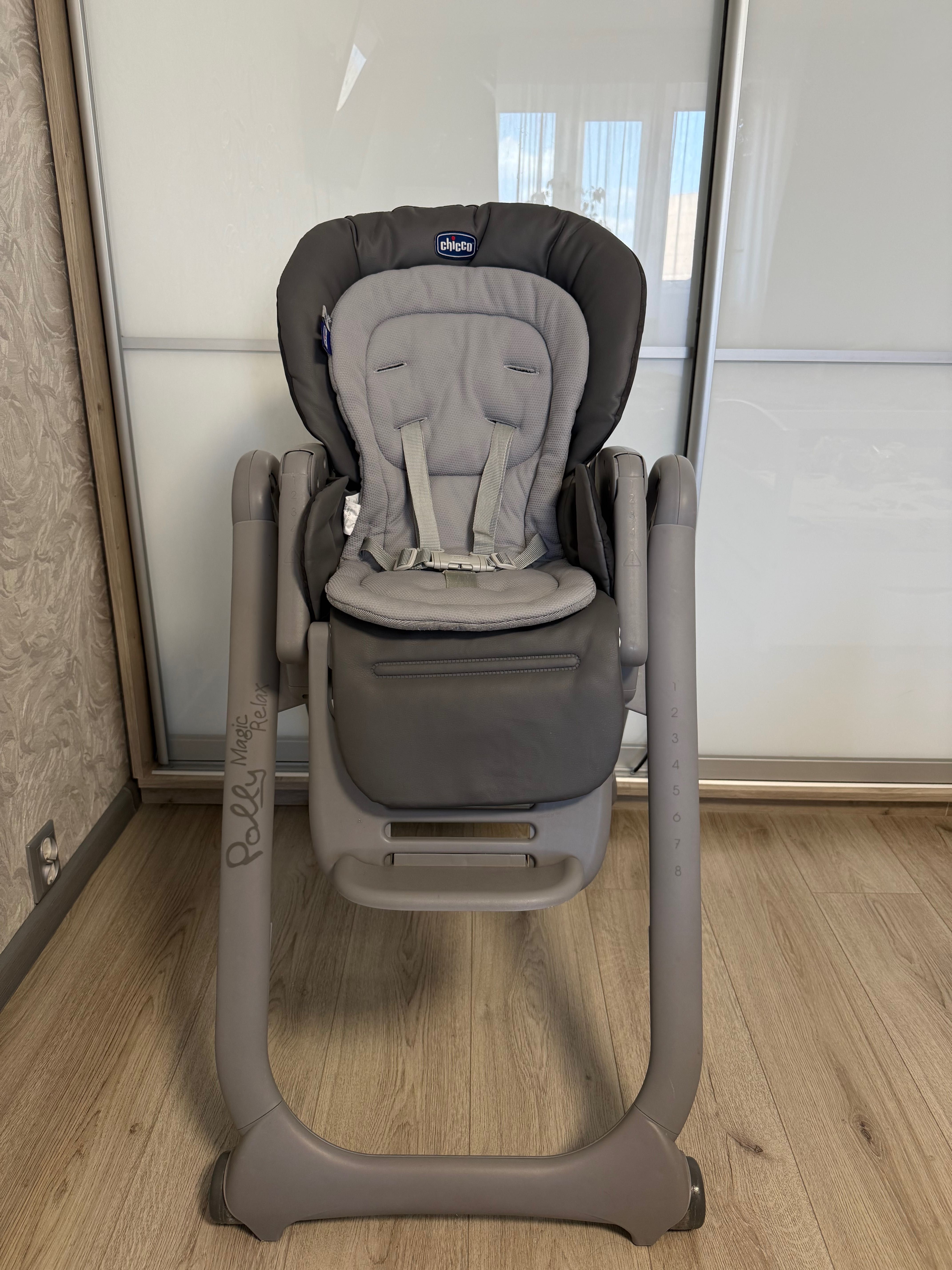 Стільчик для годування chicco magic polly relax