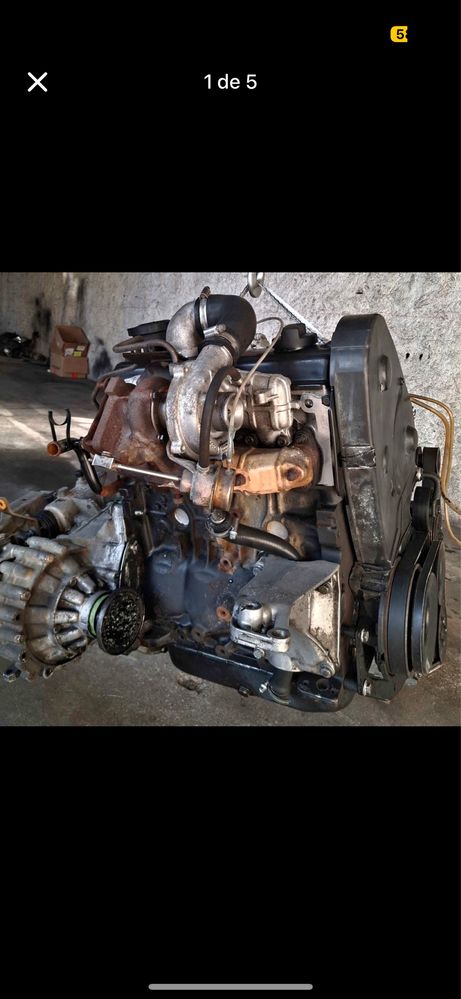 Motor 1.9 TD com embreagem reforçada