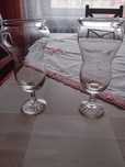 Kieliszki do wina.2szt.PRL