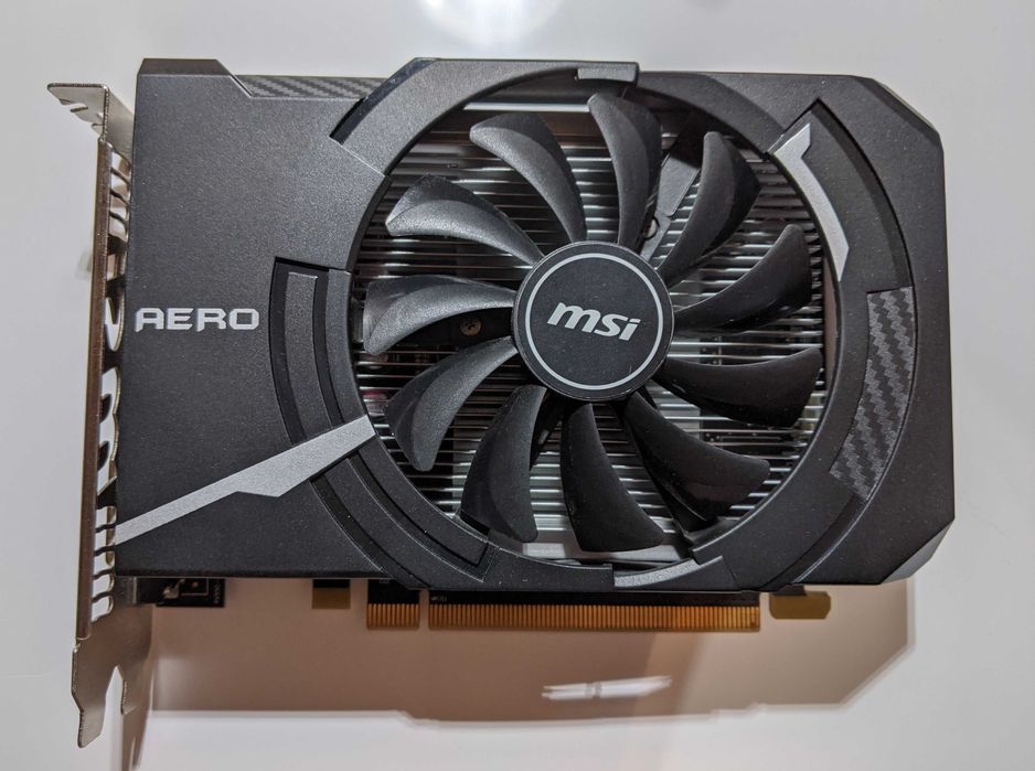 Видеокарта MSI Radeon RX 550 AERO ITX 2G OC