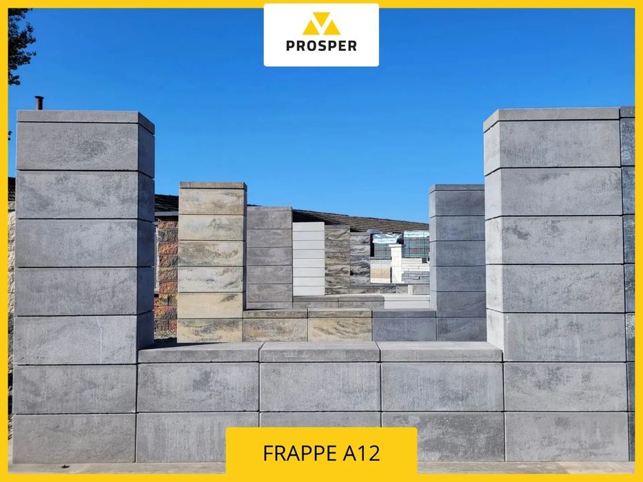 Bloczki ogrodzeniowe KOST-BET ogrodzenia ROYAL gładkie pustaki HIT