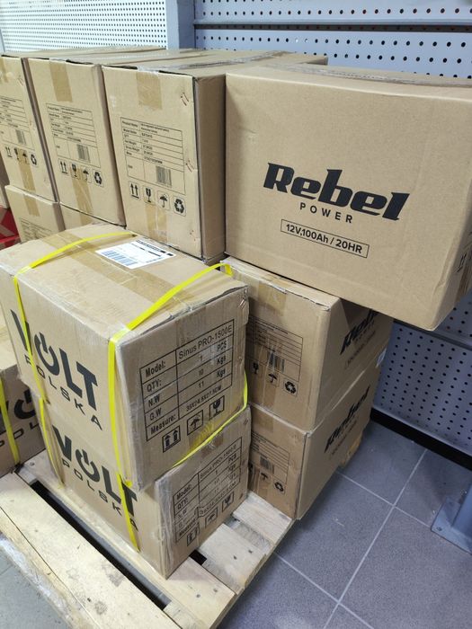 Гелевий акумулятор Rebel 100Ah 12V для ДБЖ