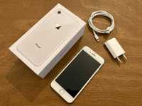 Apple iPhone 8 256 GB biały idealny zestaw