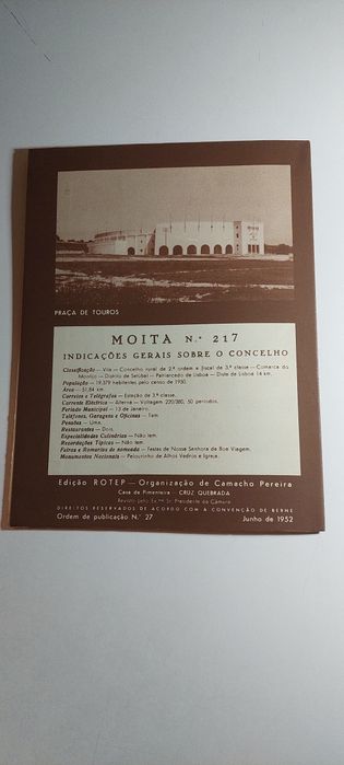 Moita - Roteiro ROTEP | Incluí Mapa Desdobrável