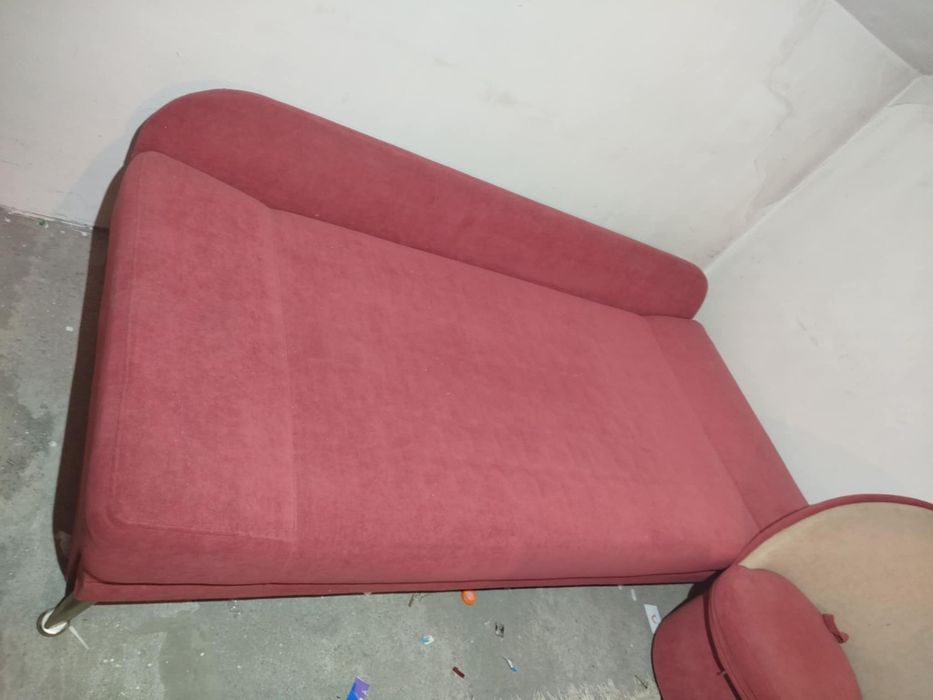 Łóżko tapczan tapicerowany fotel