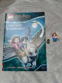 Książka LEGO Harry Potter "Przygody w Hogwarcie" z figurką