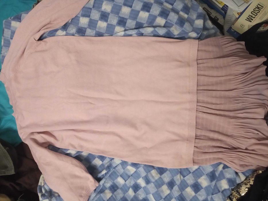 Sukienka pudrowy róż Reserved rozmiar S