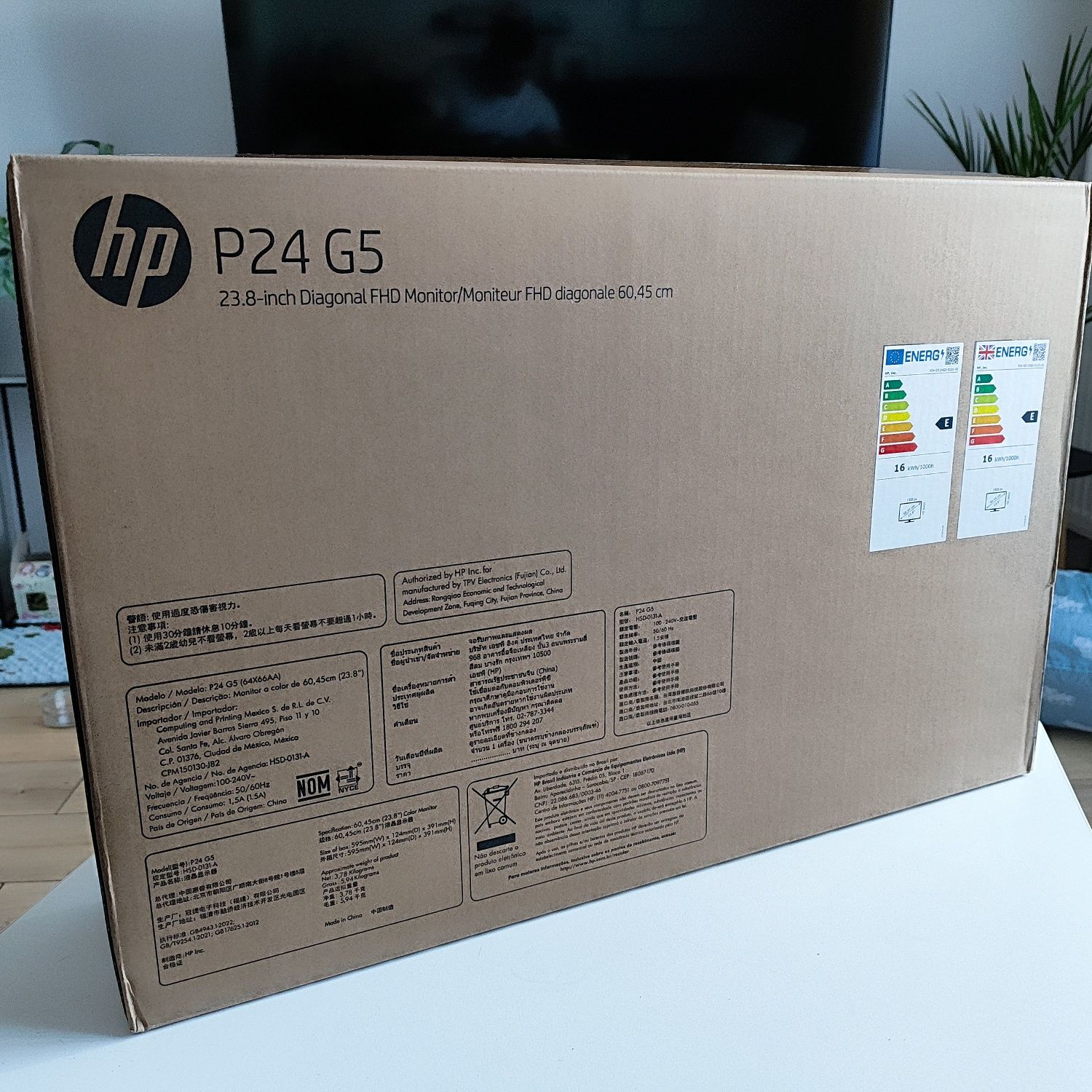 Nowy Monitor HP P24 G5 23,8" (64X66AA)