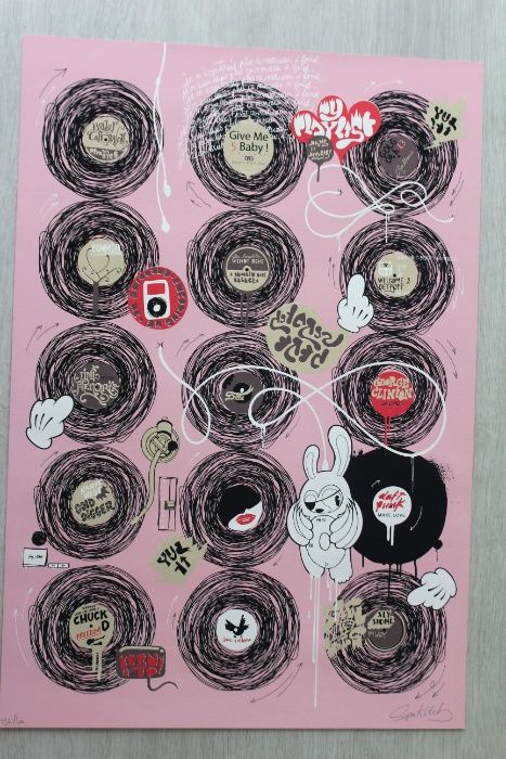 Arte Urbana Serigrafia SUPAKITCH - Urban Art,