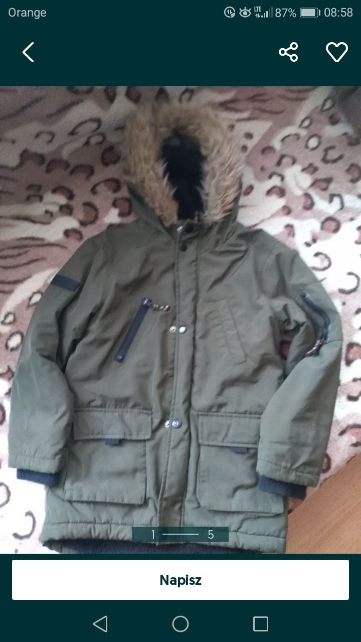 Kurtka parka Rebel