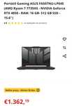 Asus TUF RTX4050