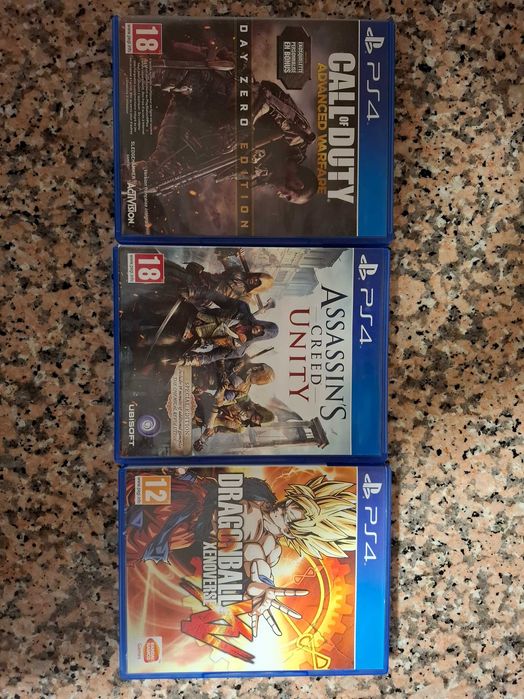 Jogos ps4 bom estado
