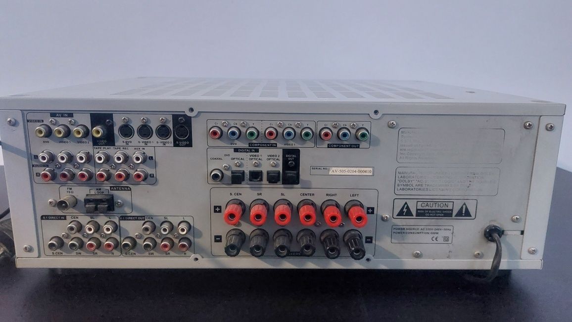 Amplituner KODA AV-505 z oryginalnym pilotem
