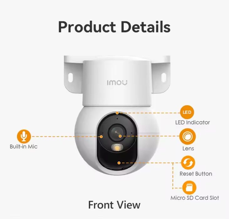Внутрішня WiFi-камера Imou Ranger Mini 3/5mp