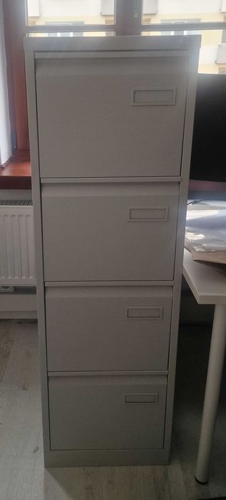 Szafa kartotekowa na akta osobowe szara