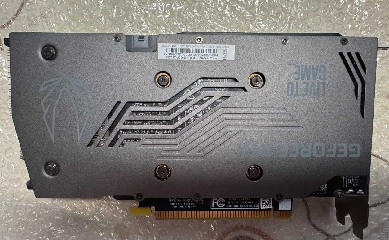 Відеокарта Zotac GeForce RTX 3060 Twin Edge OC 12GB GDDR6