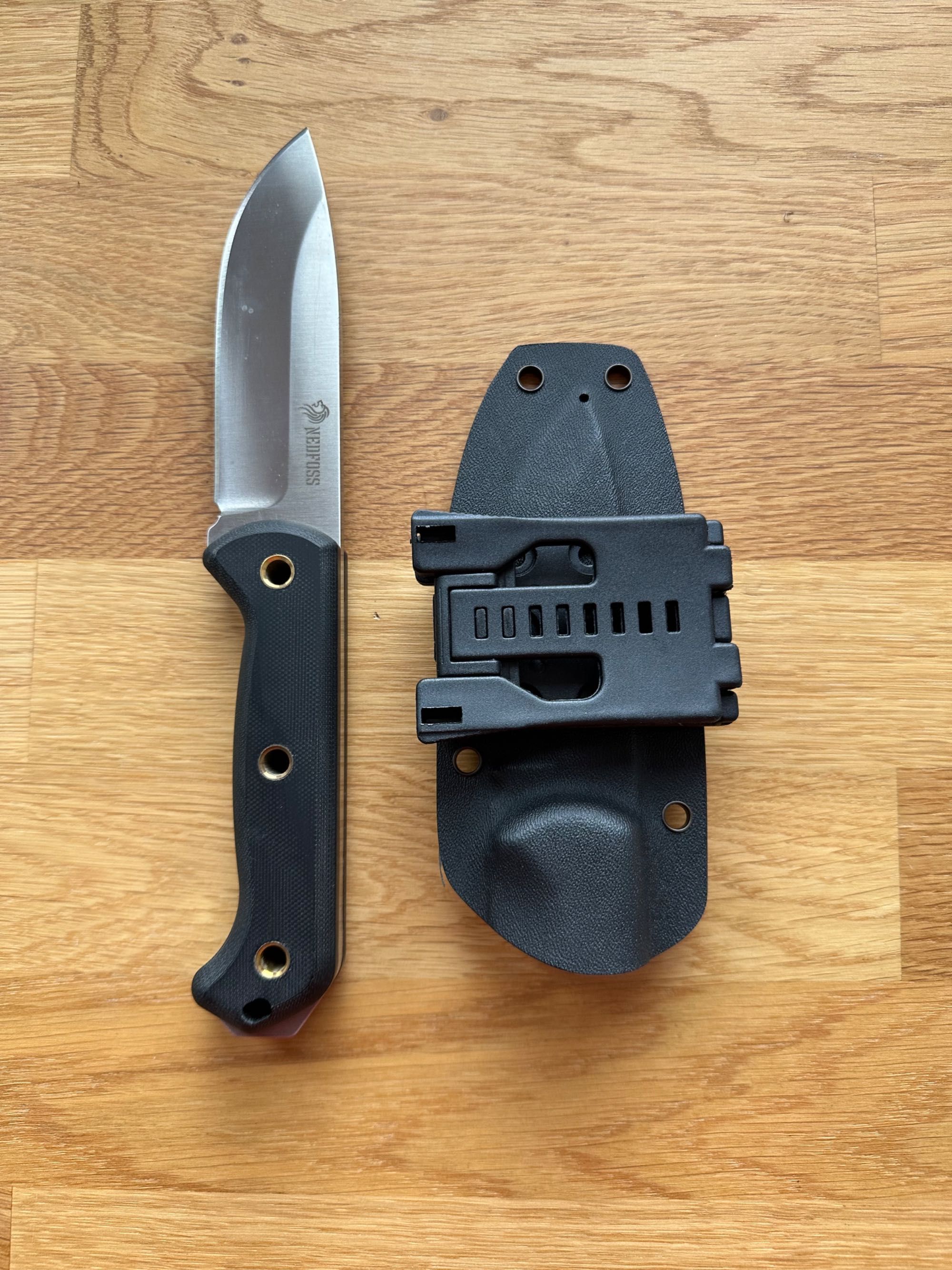 Nedfoss SEAL Outdoor Messer - nowy nóż kydex klips