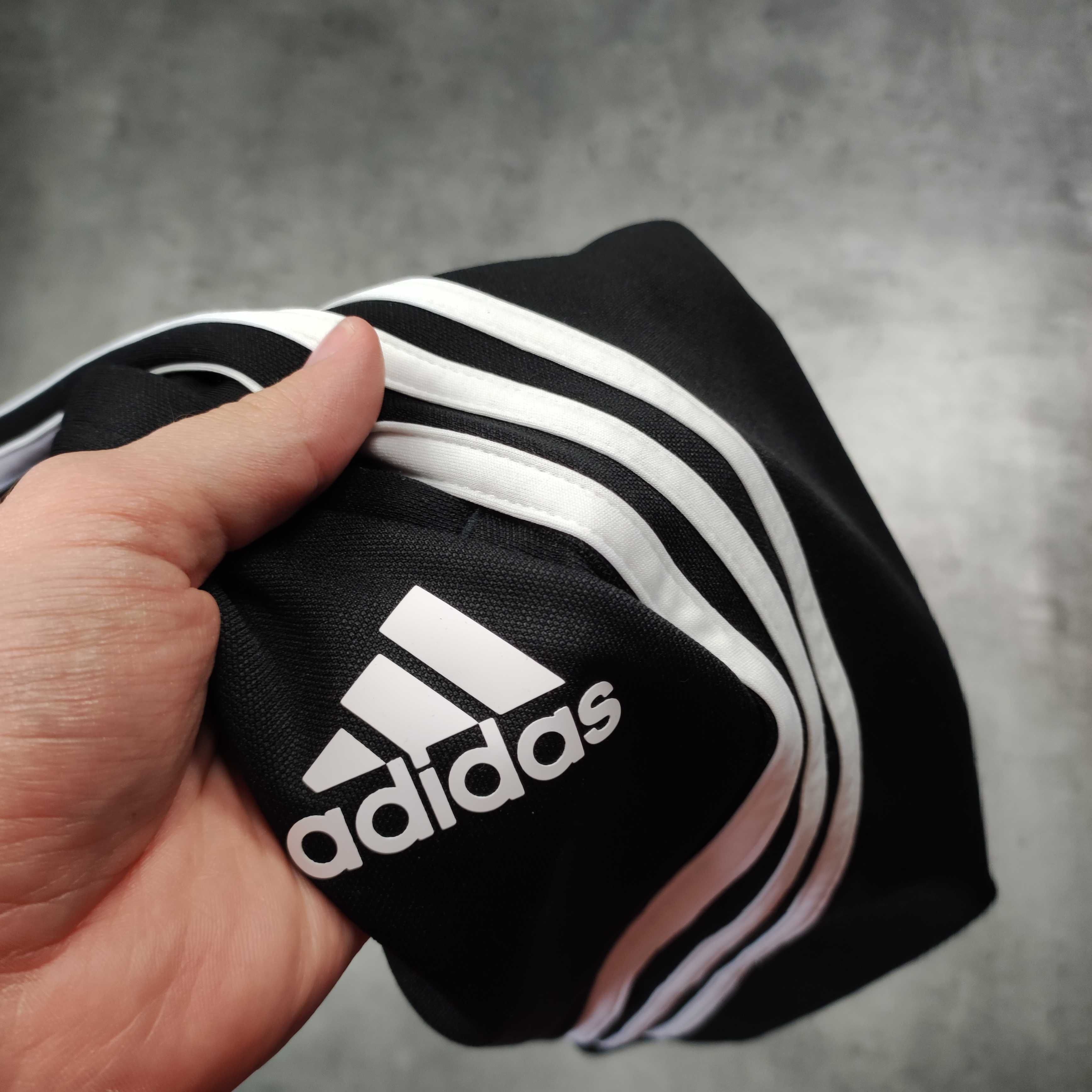 MĘSKIE PREMIUM Dresy Sportowe 3 Paski Adidas Czarne Aero Climacool