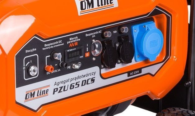 Oleo Mac Om Line Pzu 65E Dcs Agregat Generator Prądotwórczy 3X230V Avr