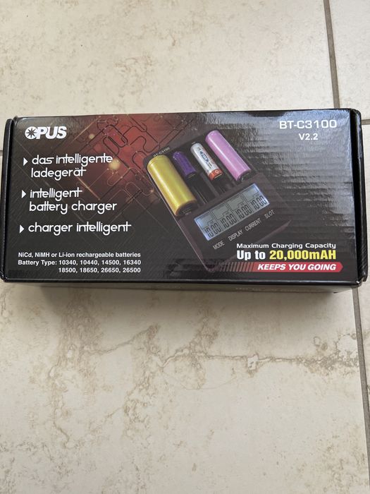 Зарядне Opus BT-C3100 V2.2