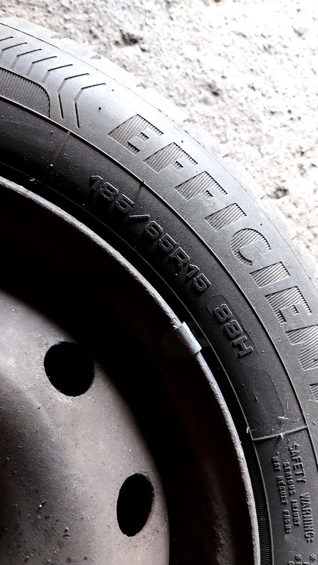 Sprzedam opony letnie razem z felgami 185/65 r15 4x100