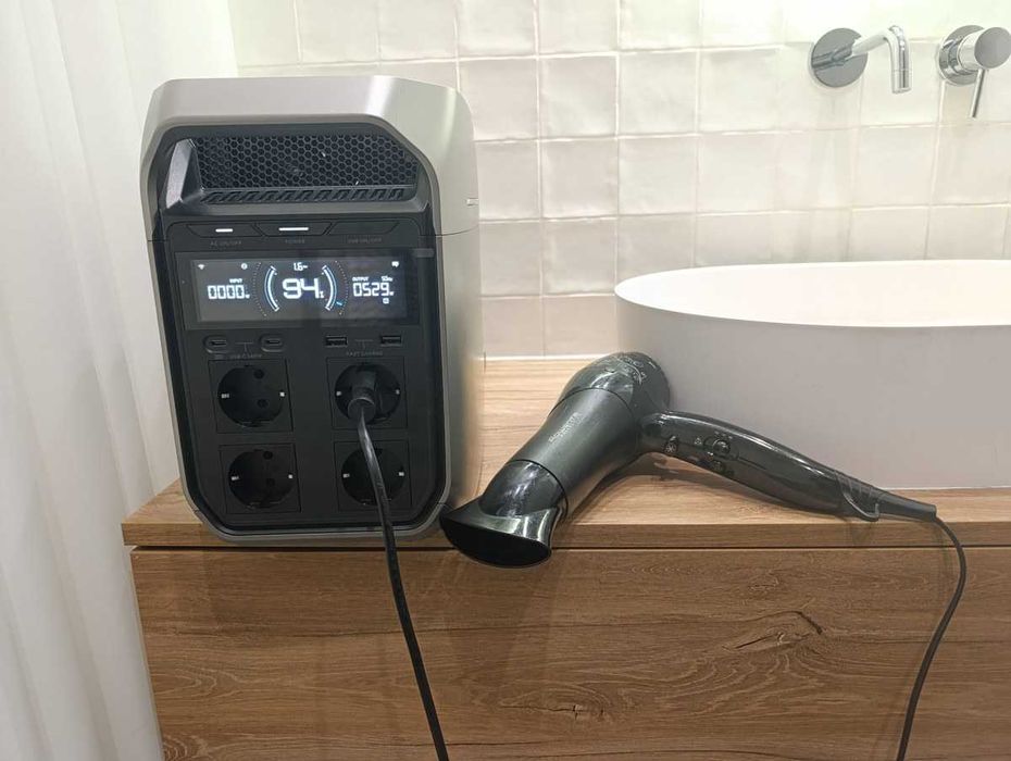 EcoFlow DELTA 3+ 1024 Вт-год - зарядна станція для дому при блекаутах