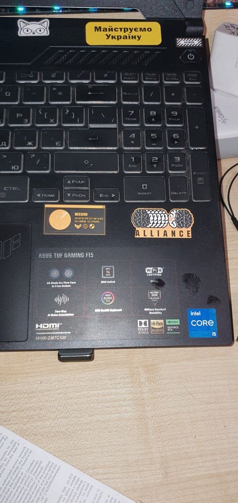 Ноутбук Asus Tof Game F 15