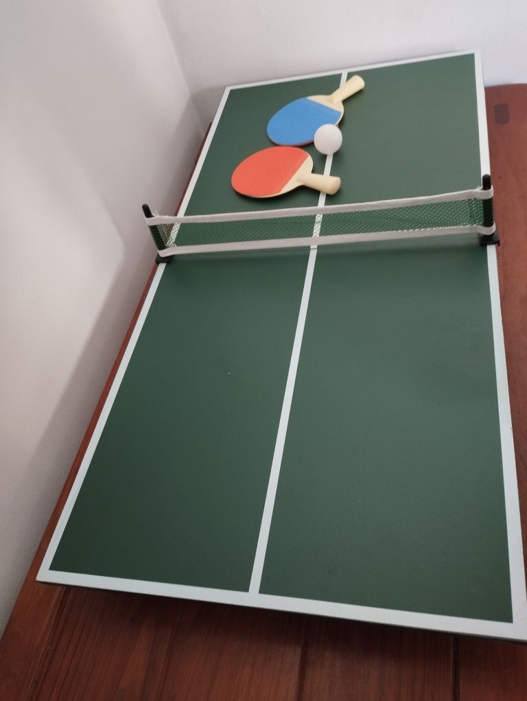 Mesa de ping pong pequena (como nova)