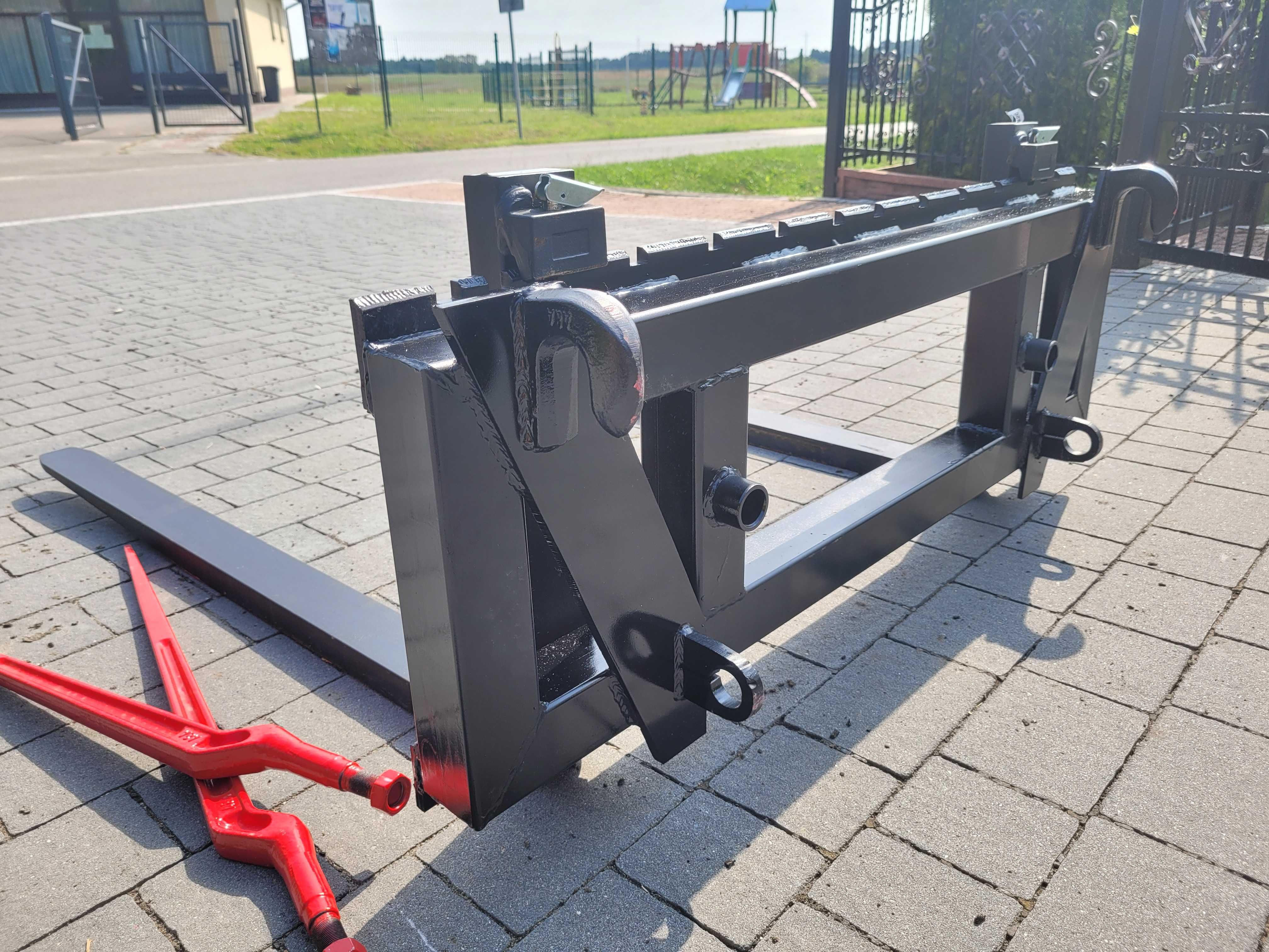 Widły do palet 120cm do ładowacza czołowego ciągnika Paleciak Widlak