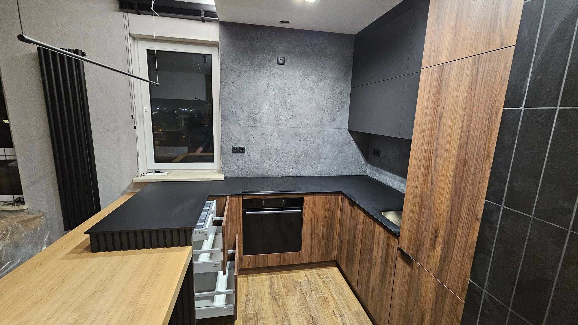 Blat kuchenny kompozyt kamień akrylowy Grandex Corian Staron bez spoin