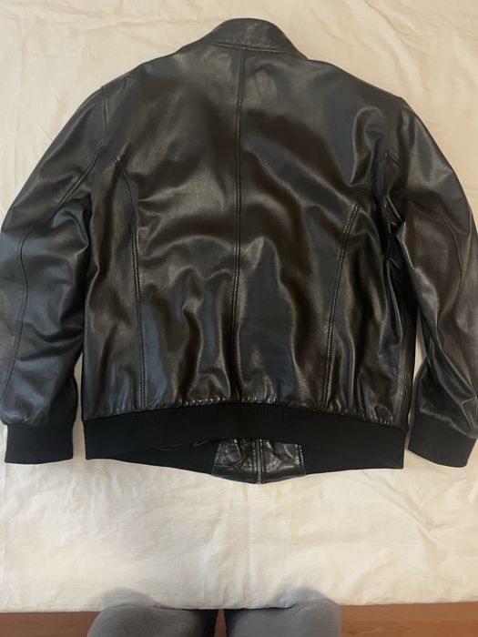 Турецкая Кожаная куртка XXXL 54- 56 рр-НАШ УКР. Бомбер